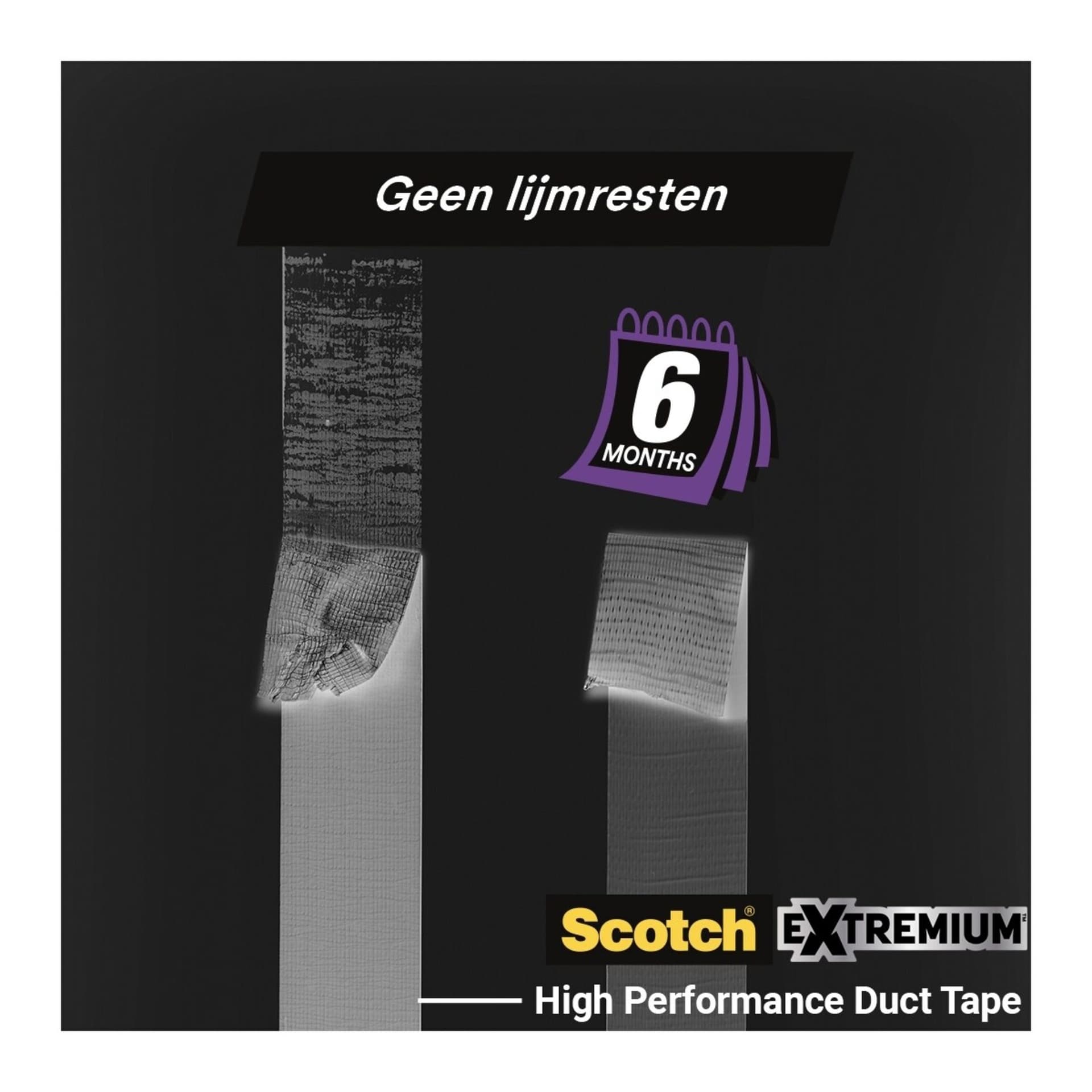 Duct tape Scotch Extremium no residue 18.2mx48mm grijs 4