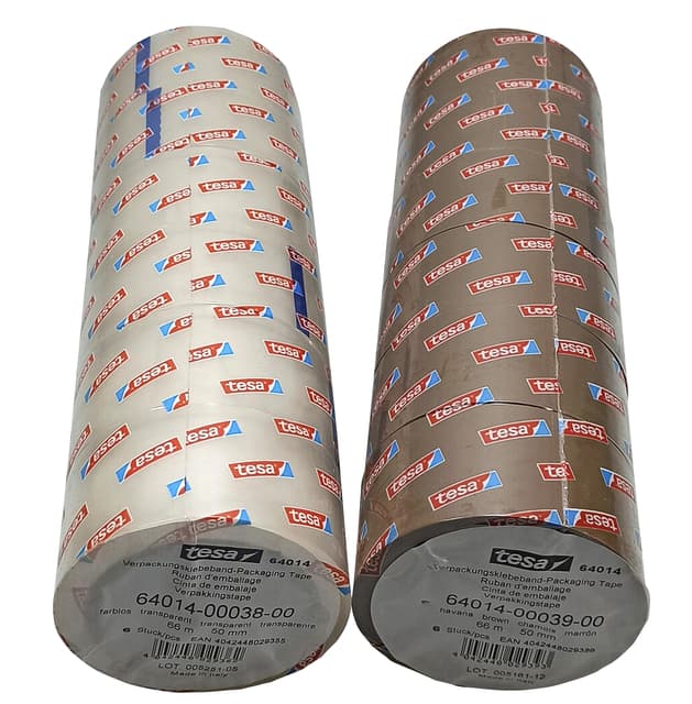 Verpakkingstape Tesa 50mmx66m PP bruin 3