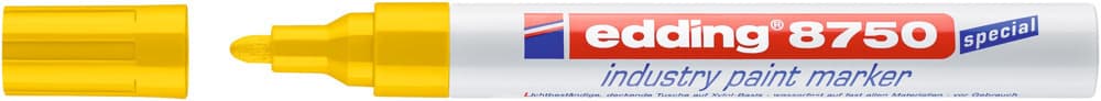 Paintmarker edding 8750 industrie 2-4mm geel