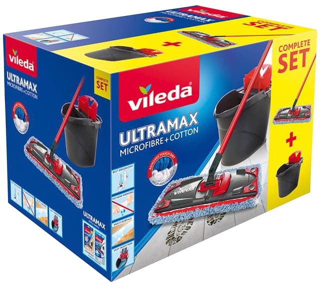 Mopset Vileda Ultra Max Micro & Cotton Box 2