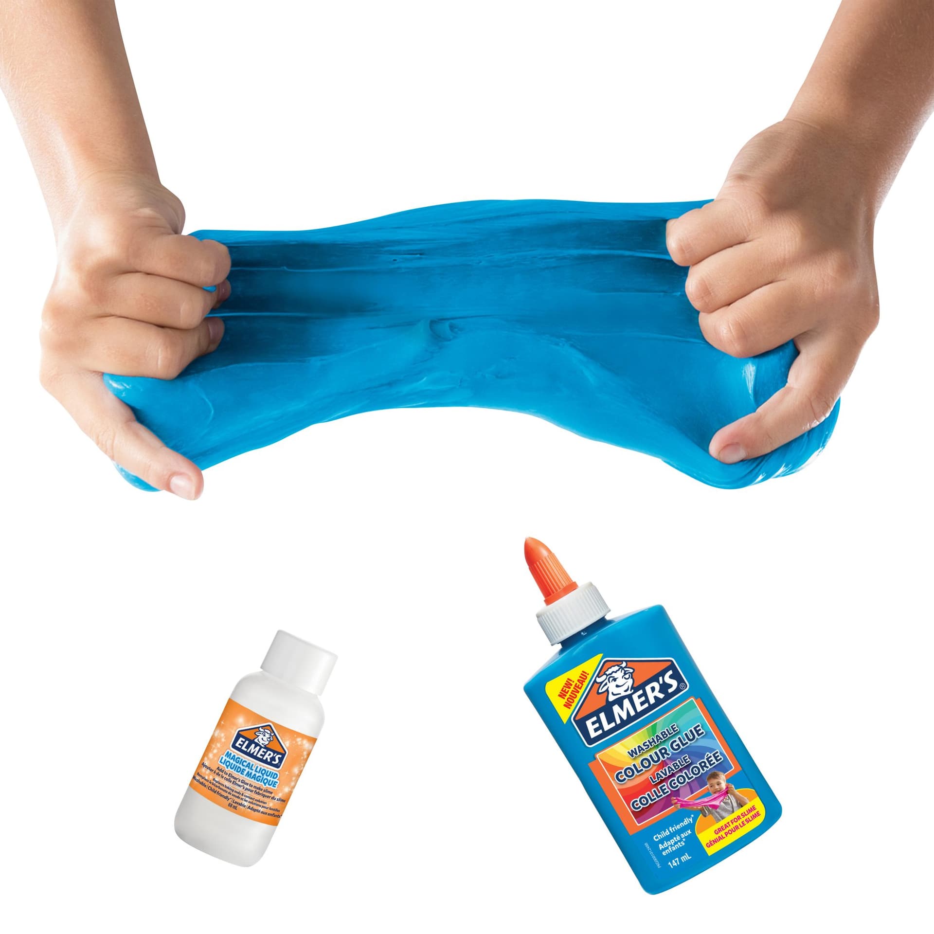 Kinderlijm Elmer's opaque blauw 4