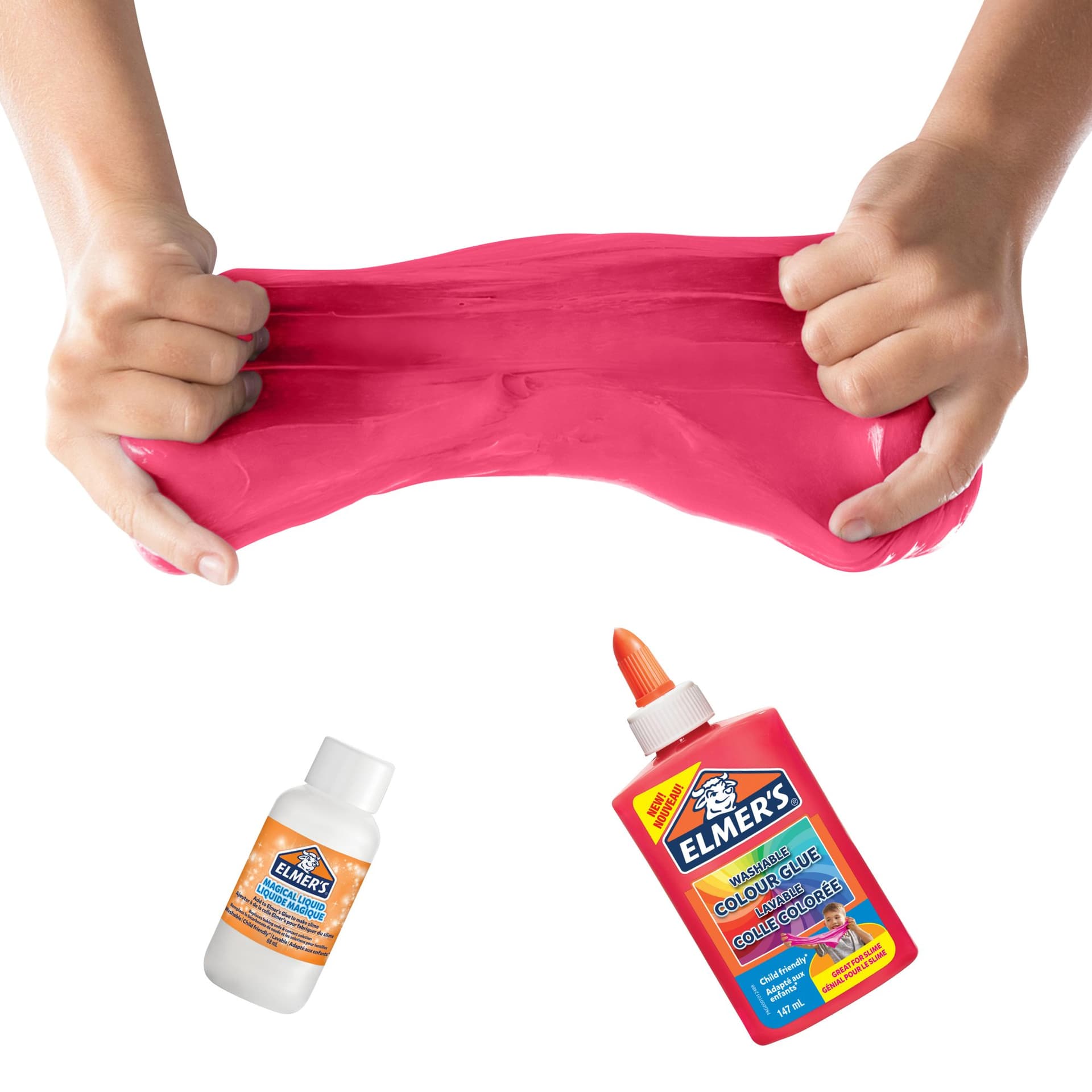 Kinderlijm Elmer's opaque roze 4