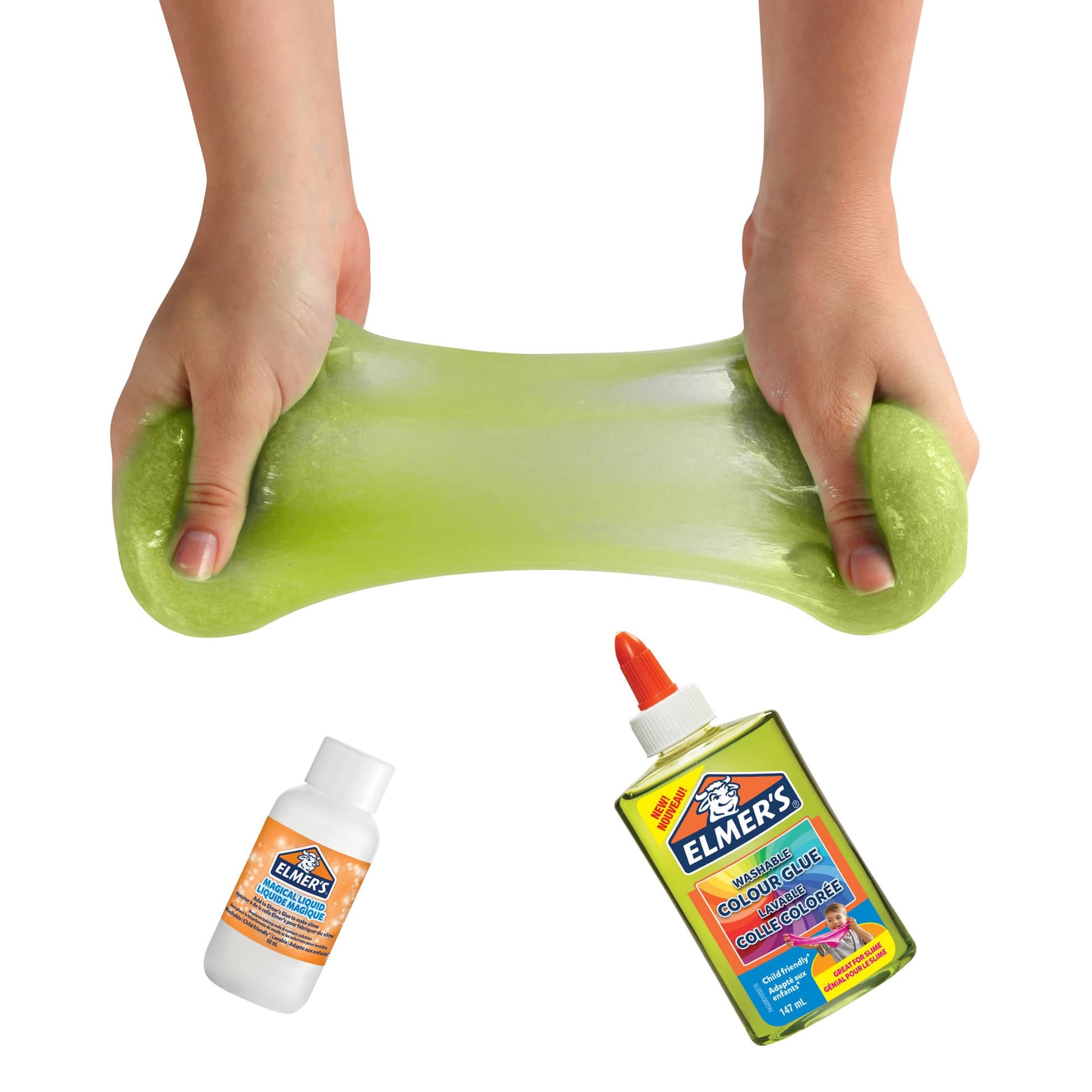 Kinderlijm Elmer's transparant groen 5