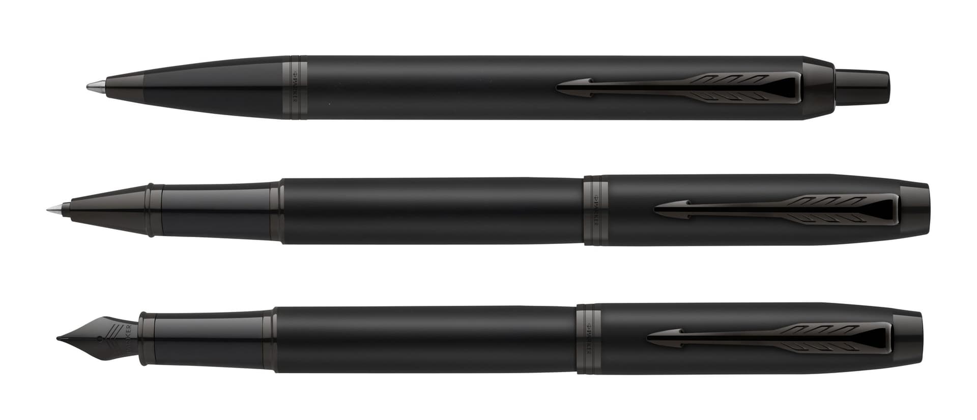 Vulpen Parker IM Achromatic GB matt black fijn 5