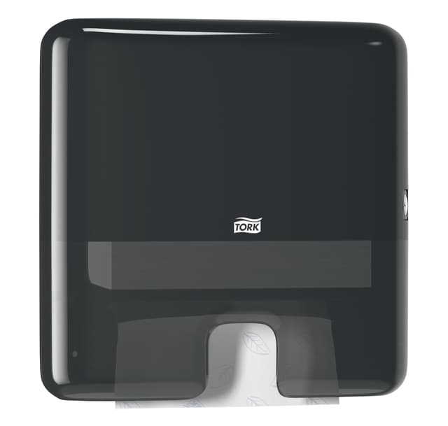Handdoekdispenser Tork H2 Elevation Xpress klein zwart 552108 2