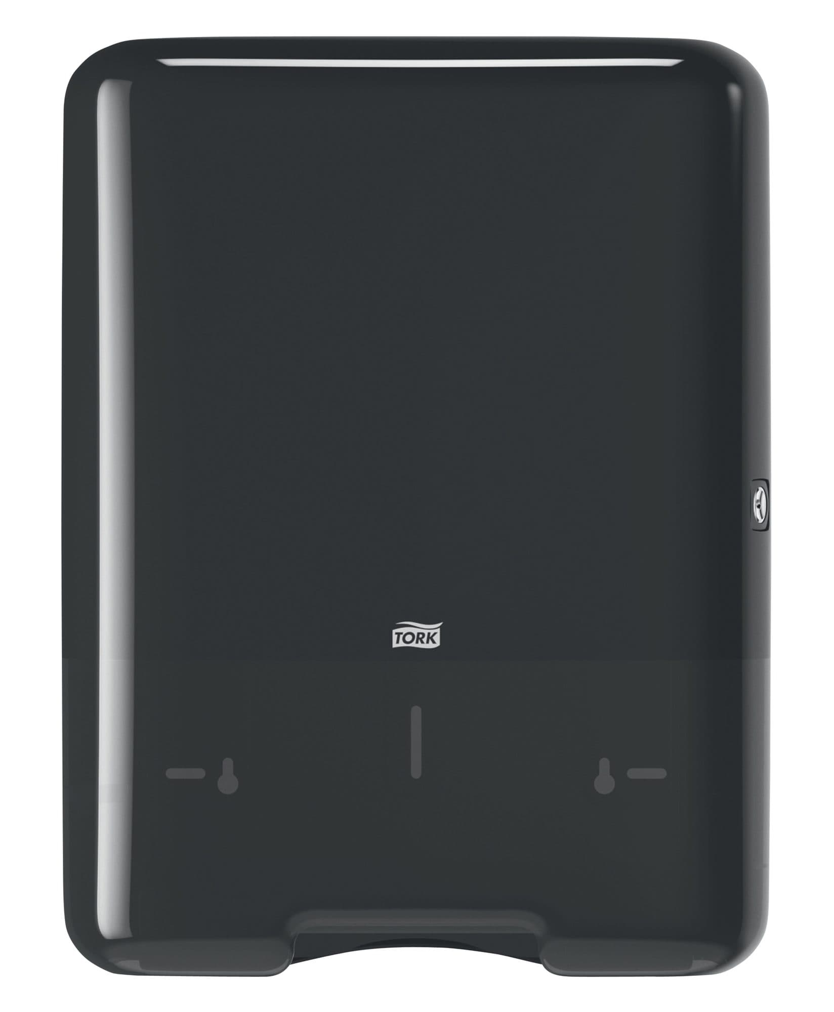 Handdoekdispenser Tork H3 Elevation zwart 553008