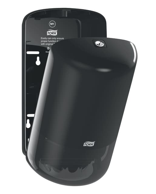 Poetspapierdispenser Tork M1 Elevation klein zwart 558008 3