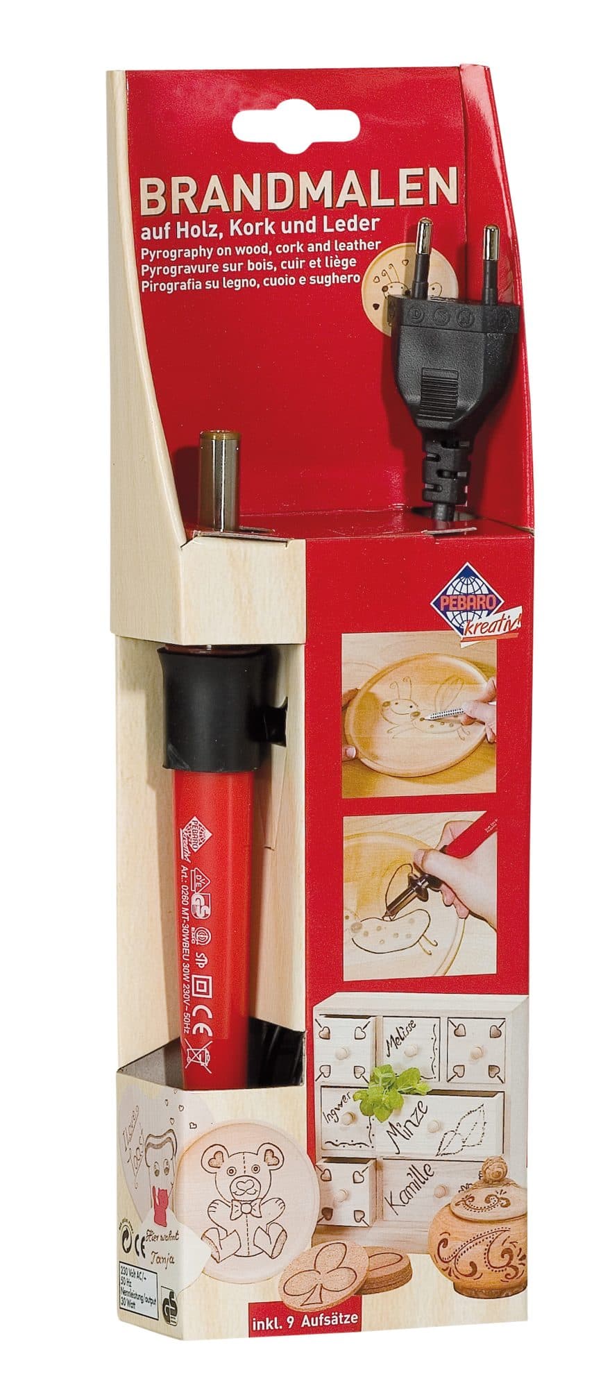 Houtbrander Pebaro basis 2