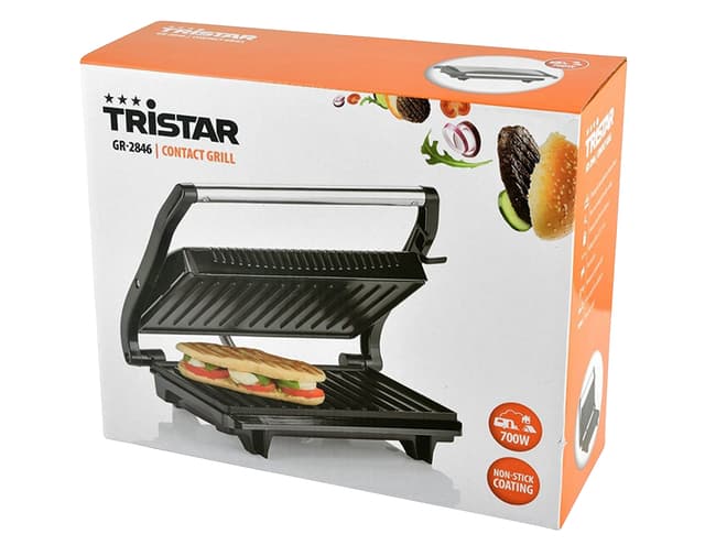 Tosti grillplaat Tristar GR-2650 zwart 5