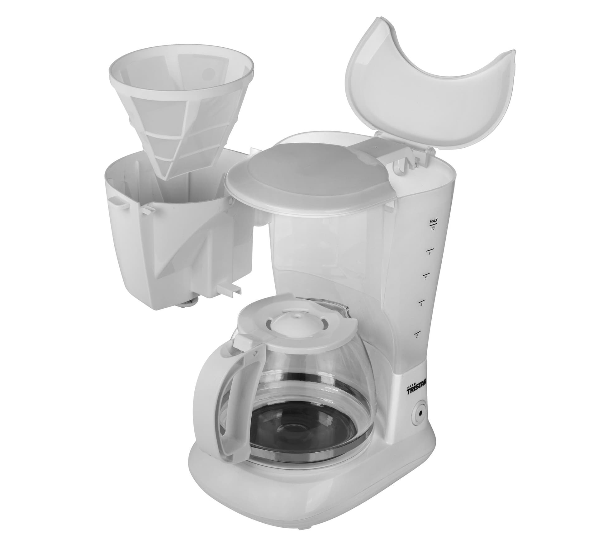 Koffiezetapparaat Tristar CM-1252 1,25L 750W wit 4