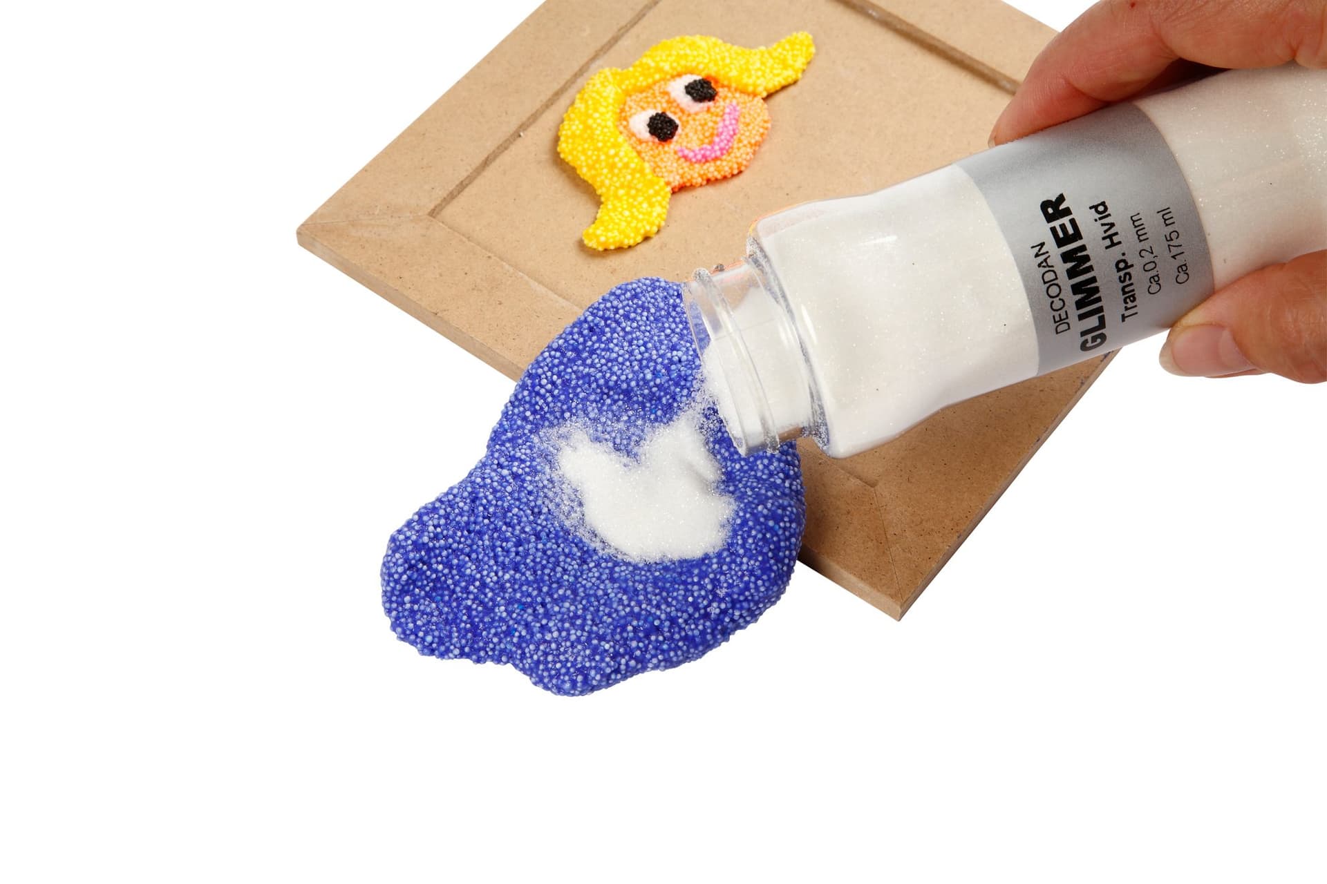 Klei Foam Clay basic 10 x 35gr 10 kleuren 6