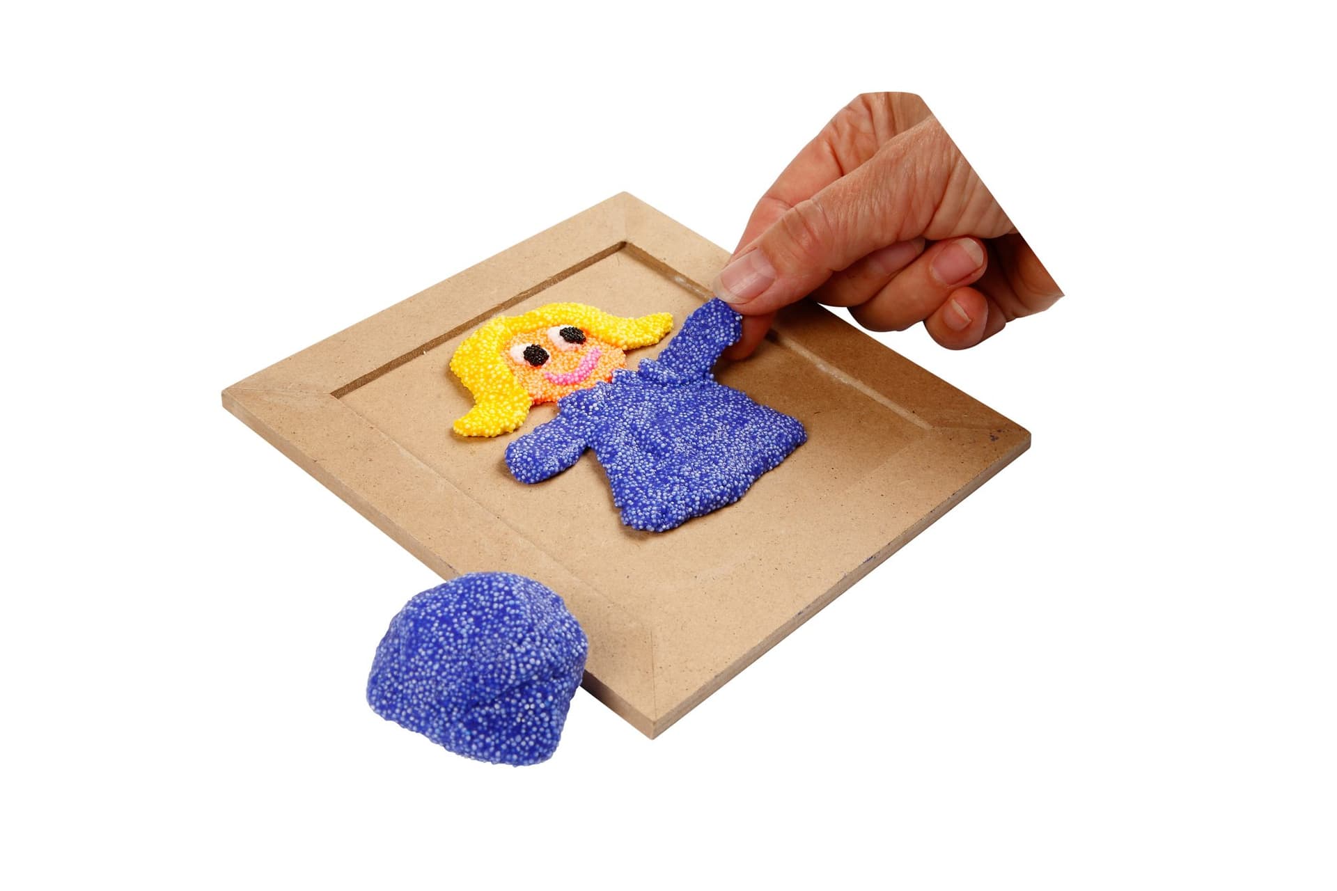 Klei Foam Clay basic 10 x 35gr 10 kleuren 7