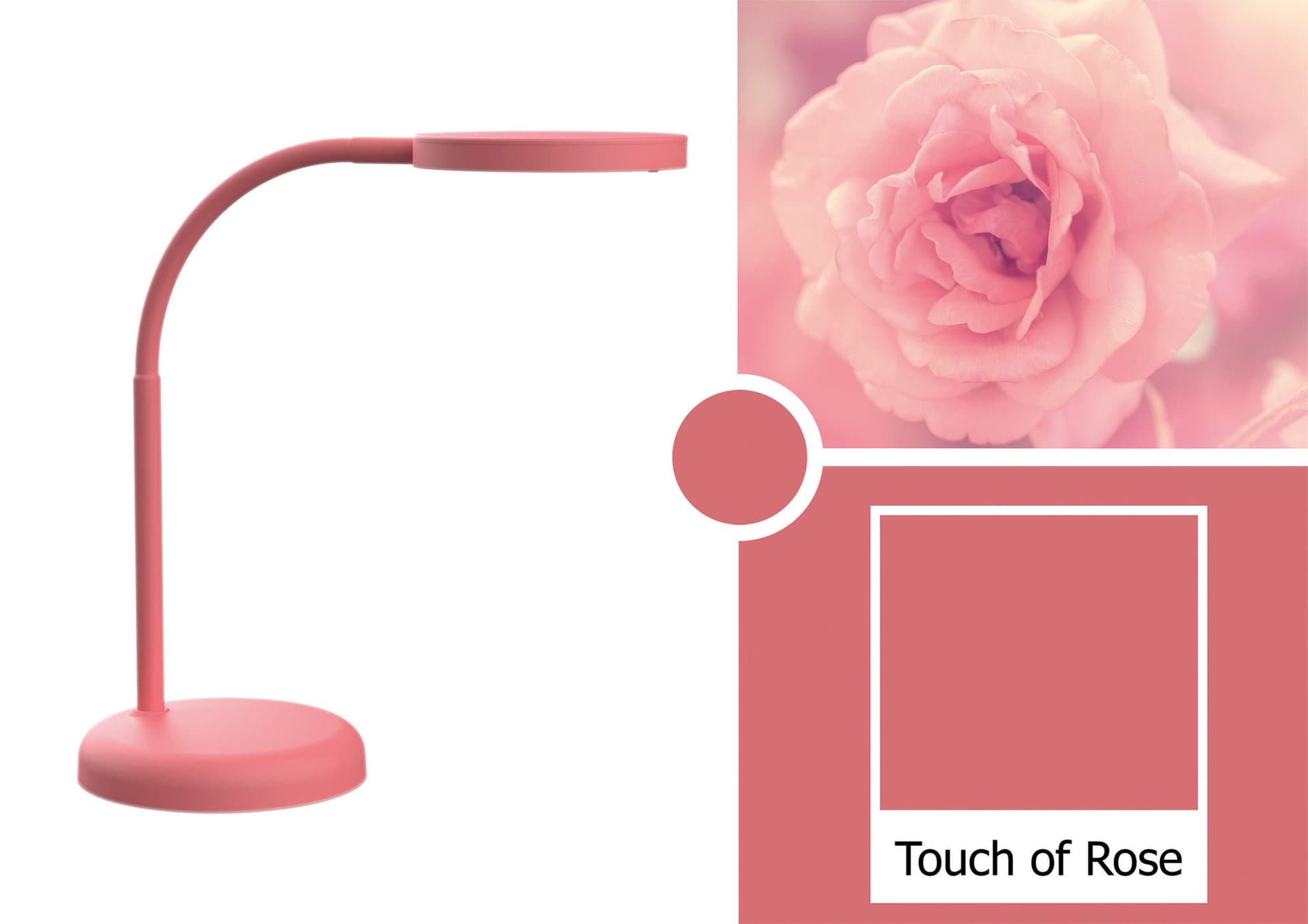 Bureaulamp MAUL Joy led oud rose 2