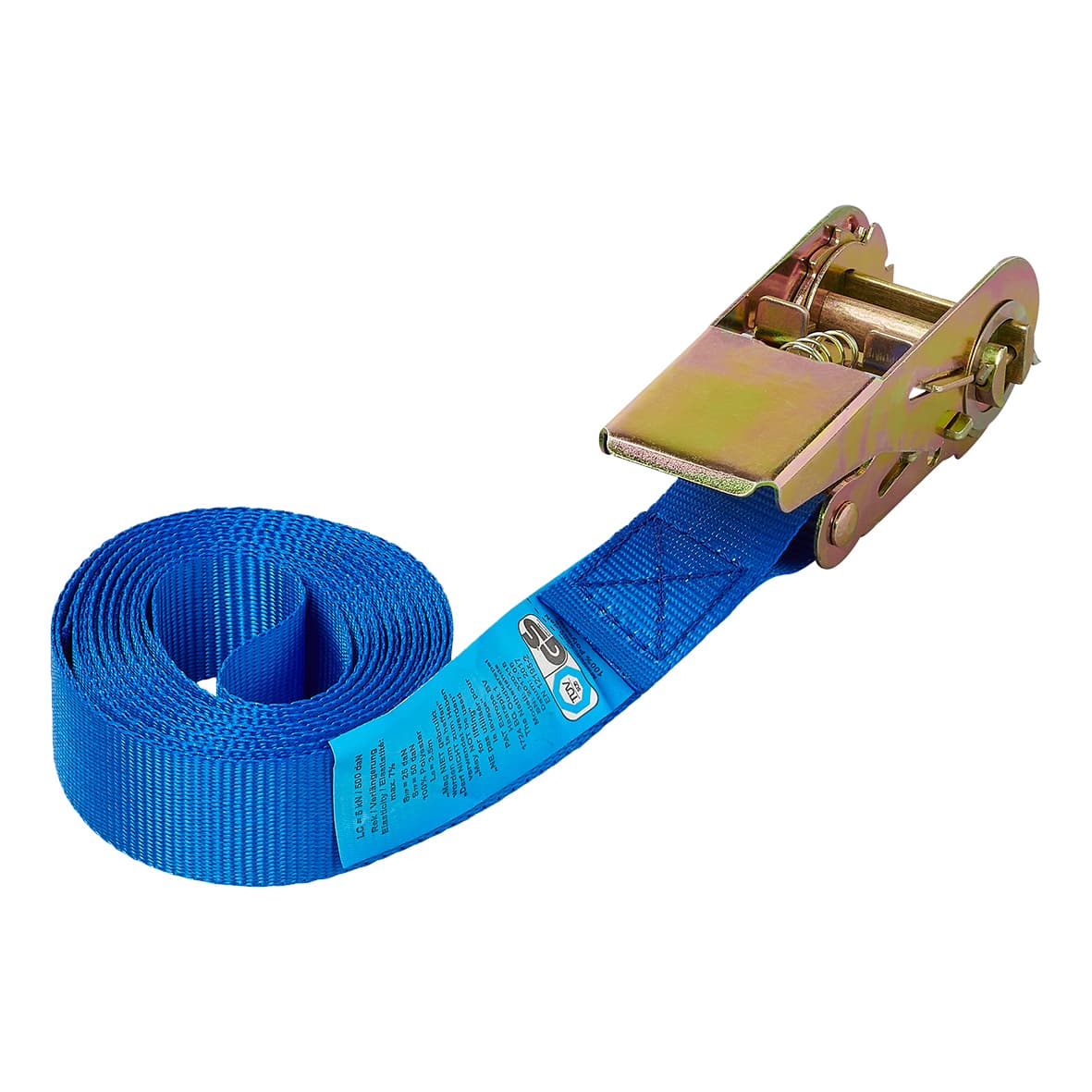 Spanband ProPlus ratel 3,5 meter blauw 2
