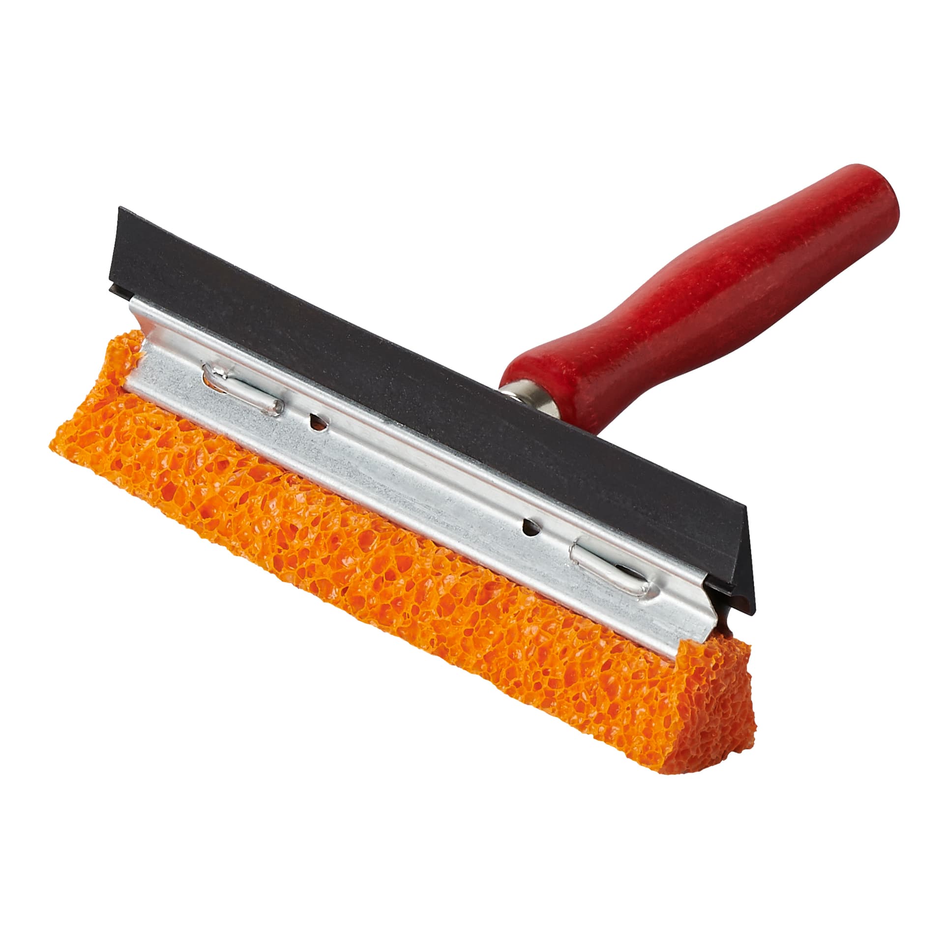Raamtrekker ProPlus met houten steel 145mm rood 2