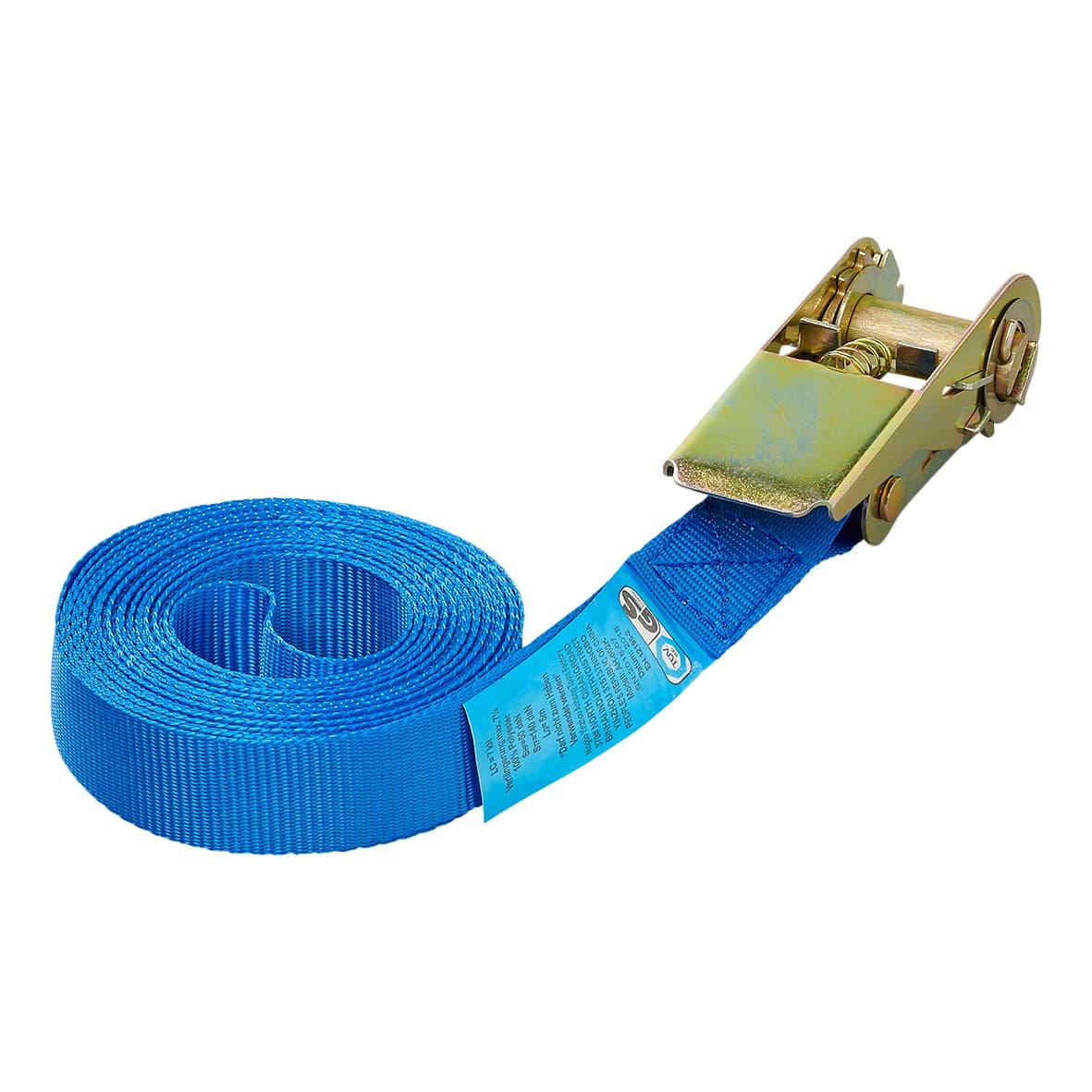 Spanband ProPlus ratel 5 meter blauw 3
