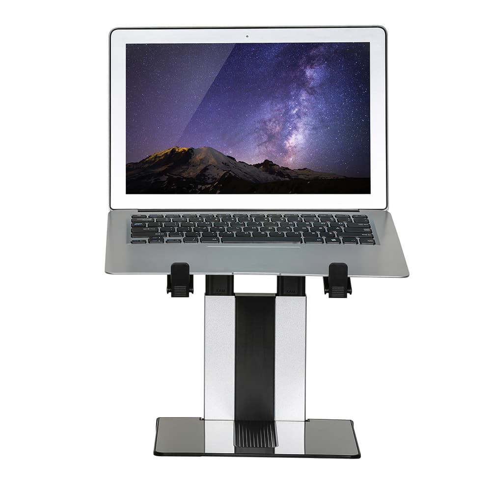 Laptopstandaard Neomounts NSLS200 opvouwbaar zwart zilver 3