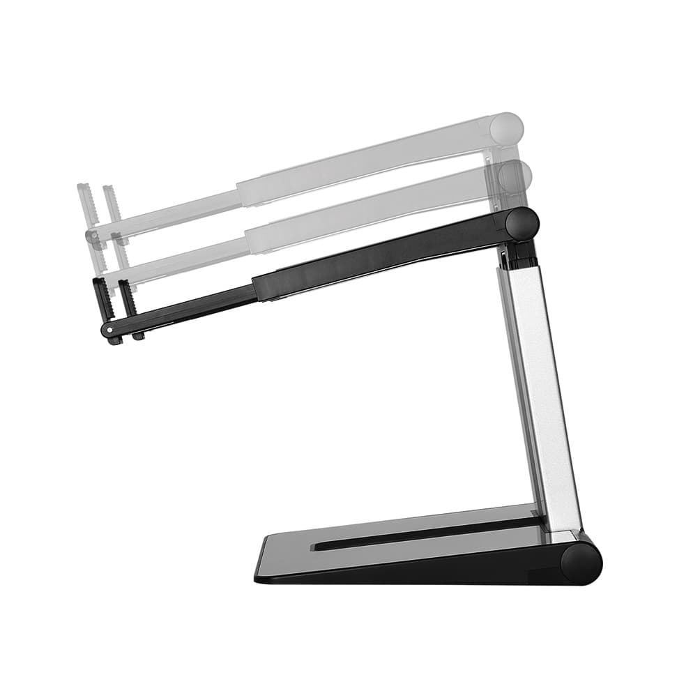 Laptopstandaard Neomounts NSLS200 opvouwbaar zwart zilver 4