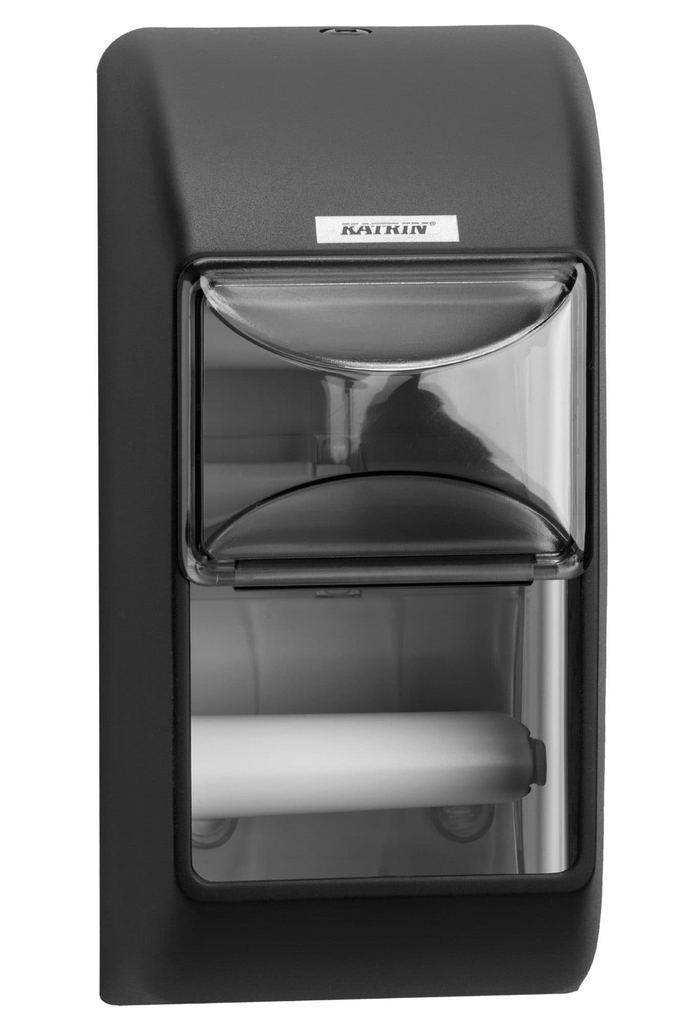 Toiletpapierdispenser Katrin duo zwart 104452 2