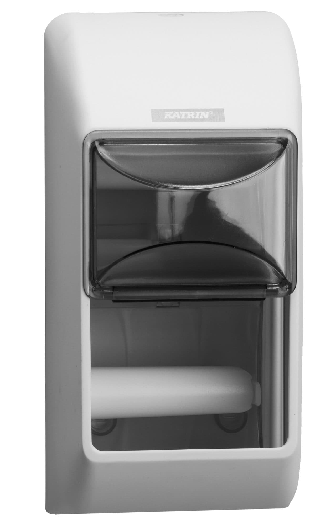 Toiletpapierdispenser Katrin duo wit 92384 2