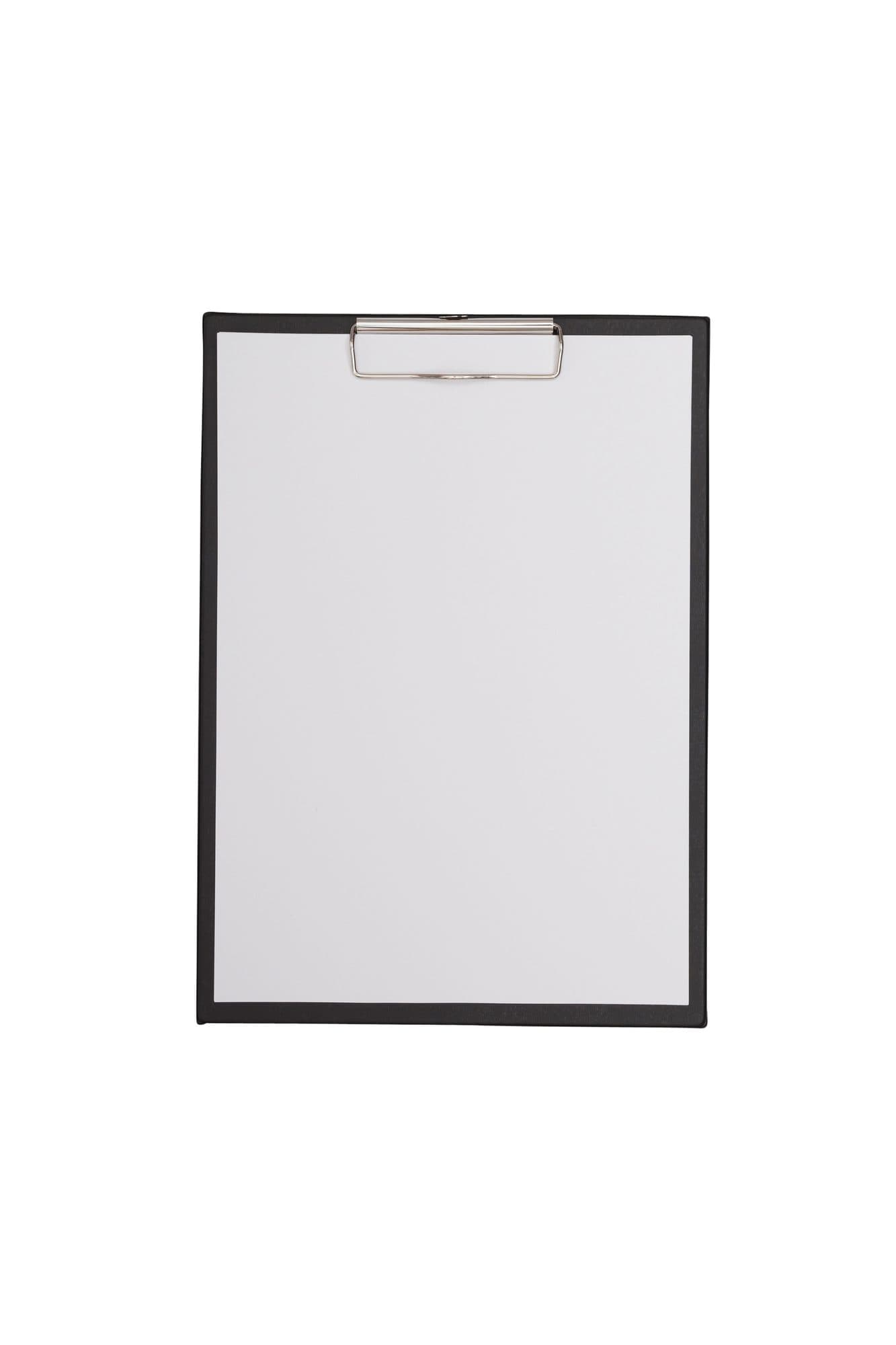 Klembord MAUL A4 staand + insteektas PVC zwart 8