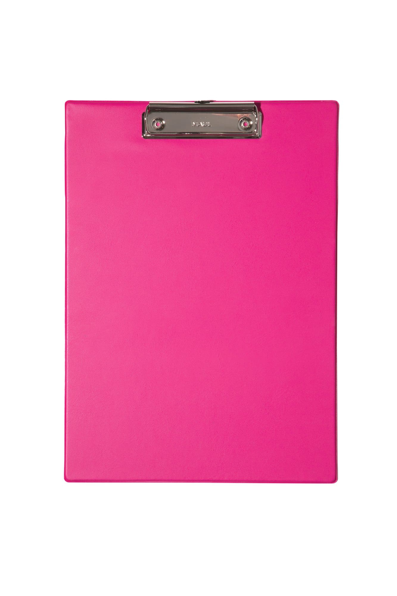 Klembord MAUL A4 staand PVC neon roze