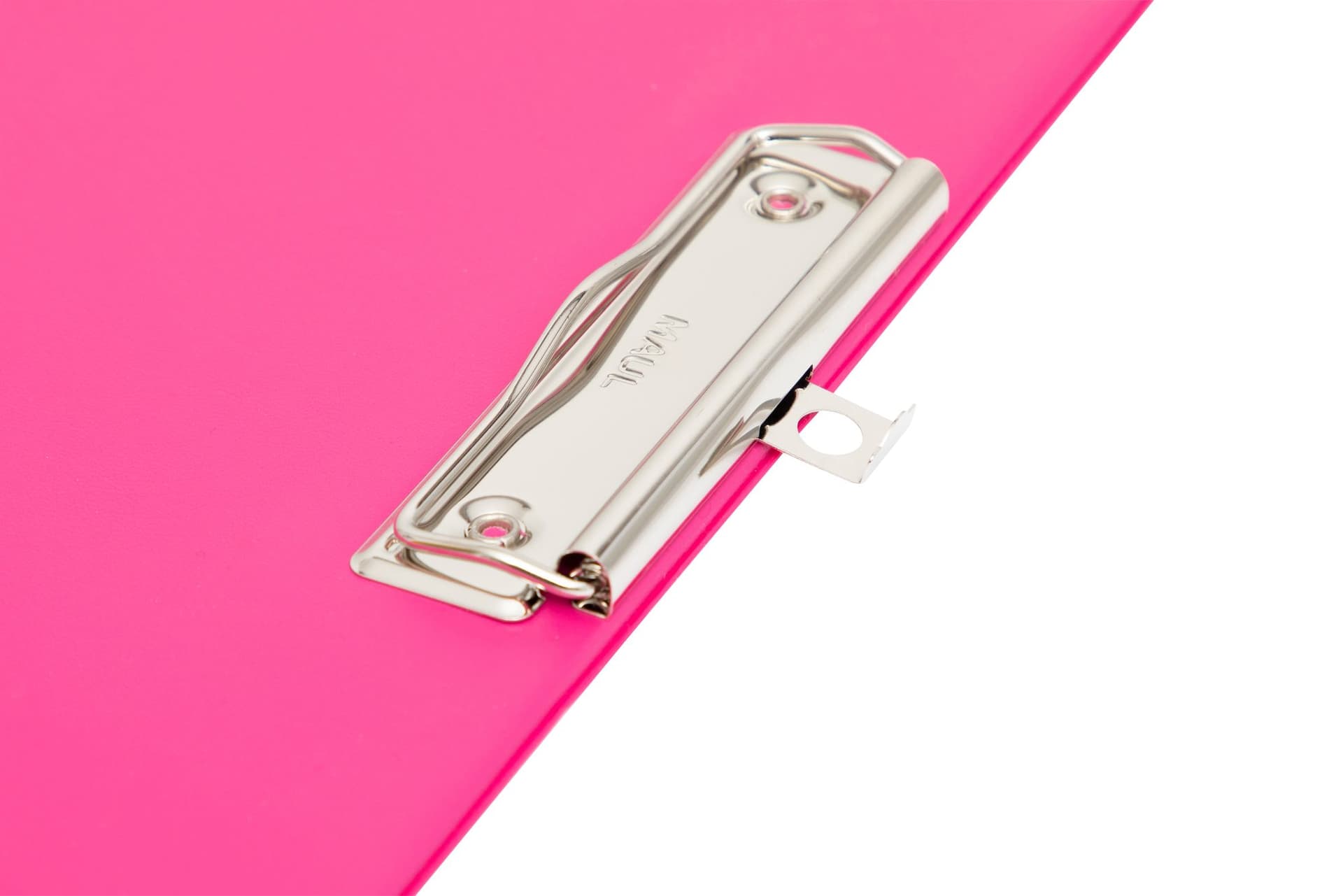 Klembord MAUL A4 staand PVC neon roze 3