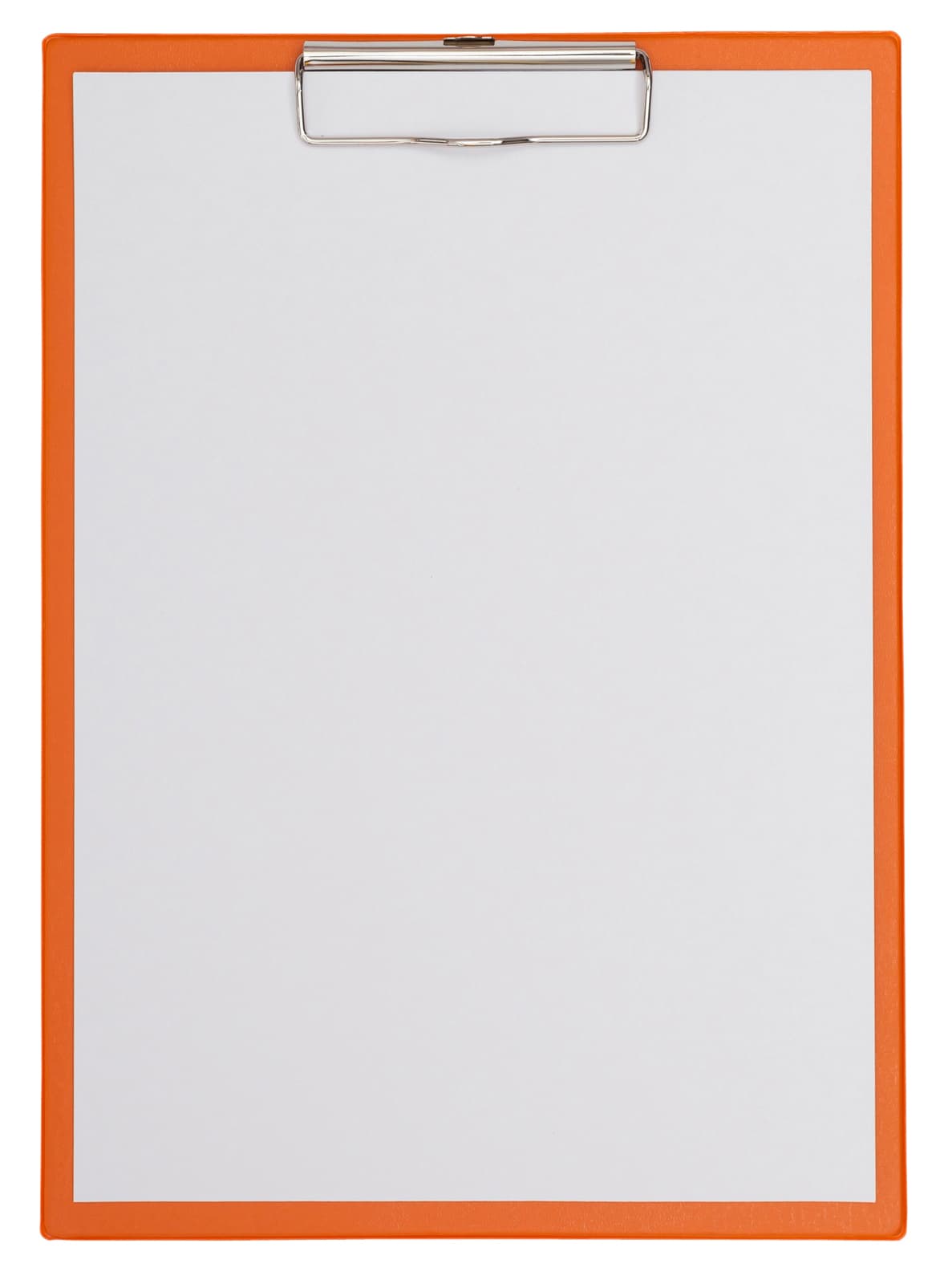 Klembord MAUL A4 staand PVC neon oranje 6