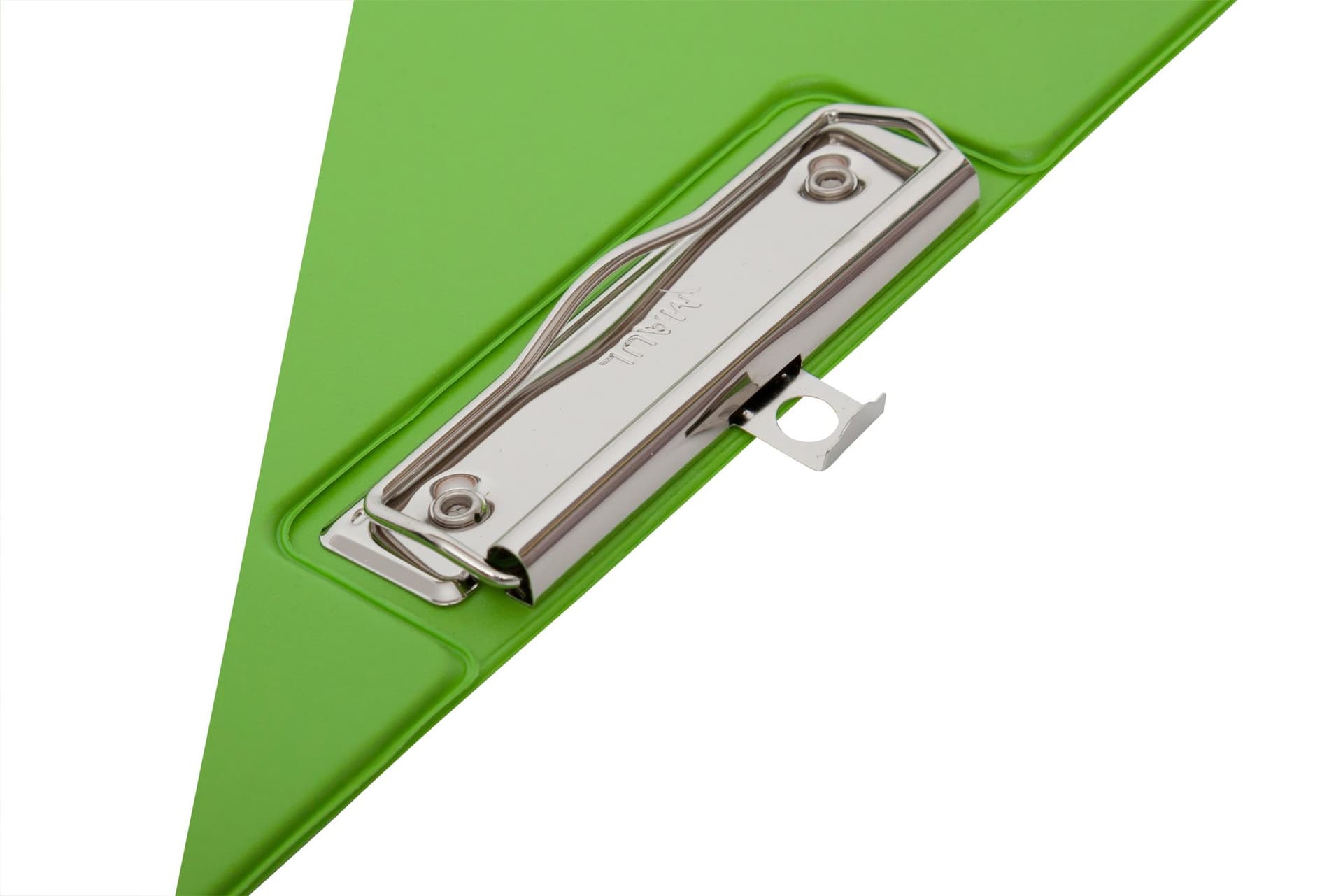 Klembordmap MAUL A4 staand met penlus PVC neon groen 6