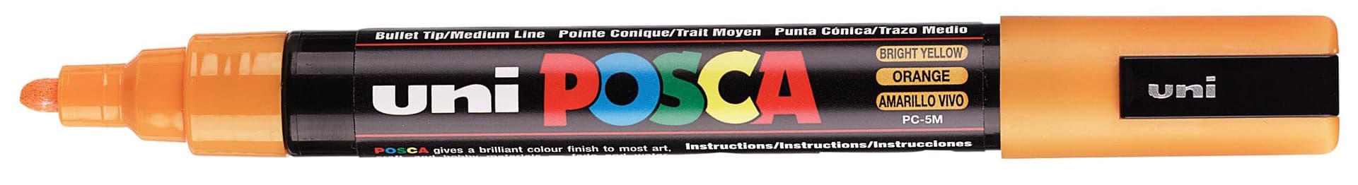 Paintmarker Uni POSCA PC5M medium oranje