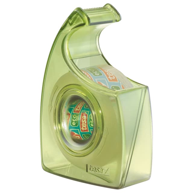 Plakband handdispenser tesafilm® Eco & Clear 33mx19mm transparant blister 2