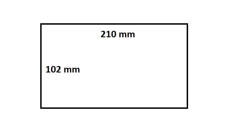 Labeletiket IEZZY Zebra DHL 102x210mm 25mm wit permanent 210 stuks 2