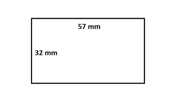 Labeletiket IEZZY Zebra 800262-125 57x32mm 25mm wit permanent 2100st 2
