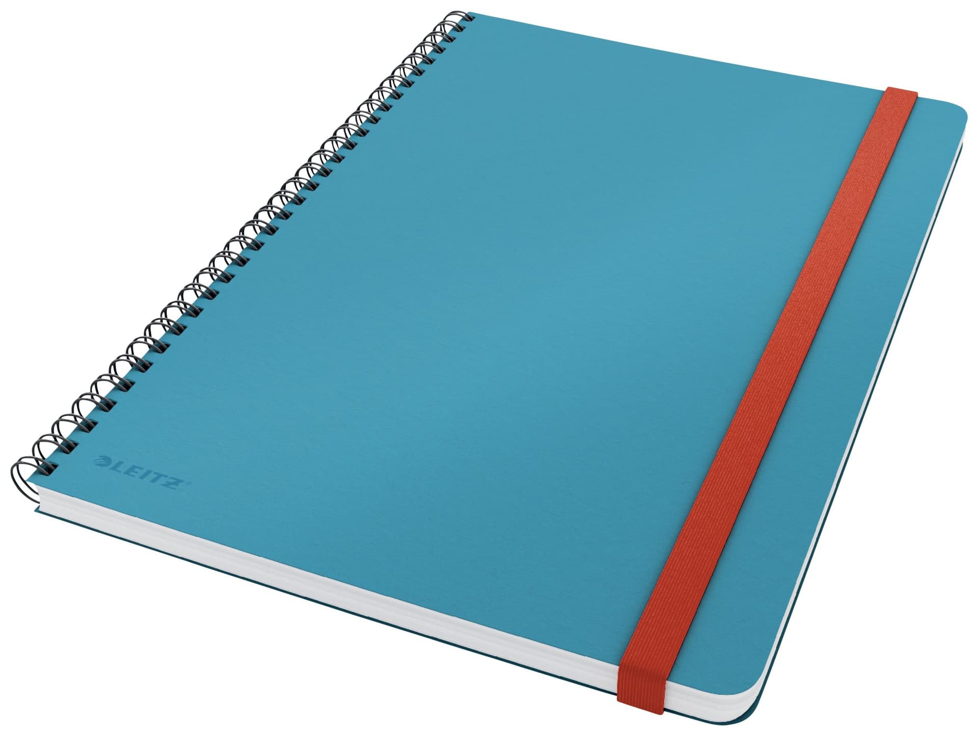 Notitieboek Leitz Cosy B5 160blz 100gr spiraal lijn blauw 2