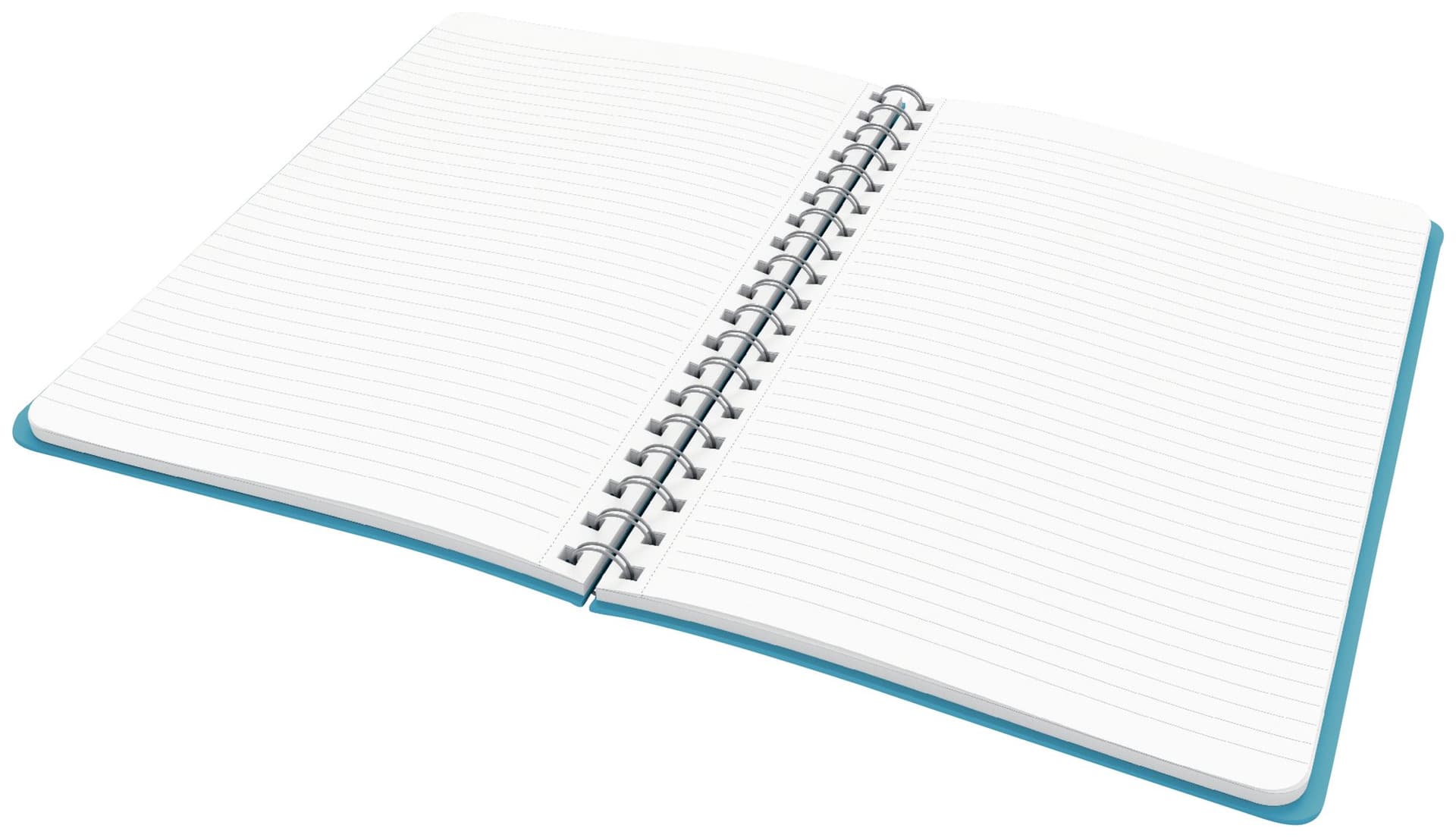 Notitieboek Leitz Cosy B5 160blz 100gr spiraal lijn blauw 4