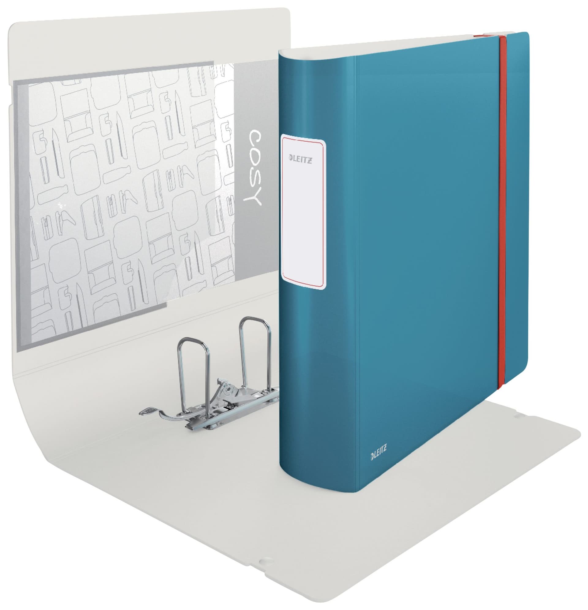 Ordner Leitz Cosy Active 180° 82mm PP A4 sereen blauw 3