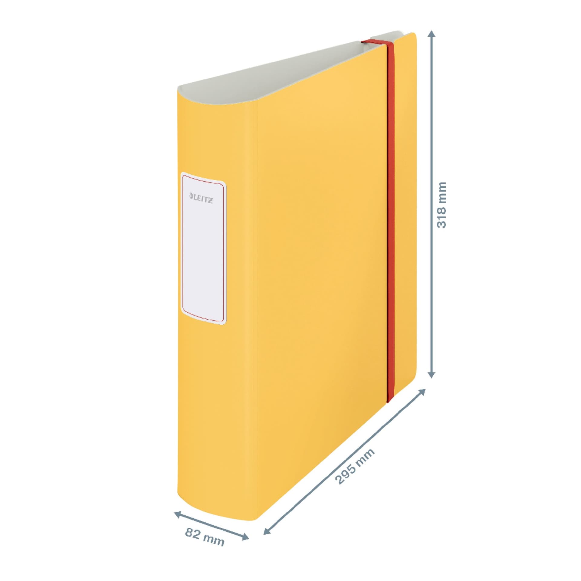 Ordner Leitz Cosy Active 180° 82mm PP A4 warm geel 2