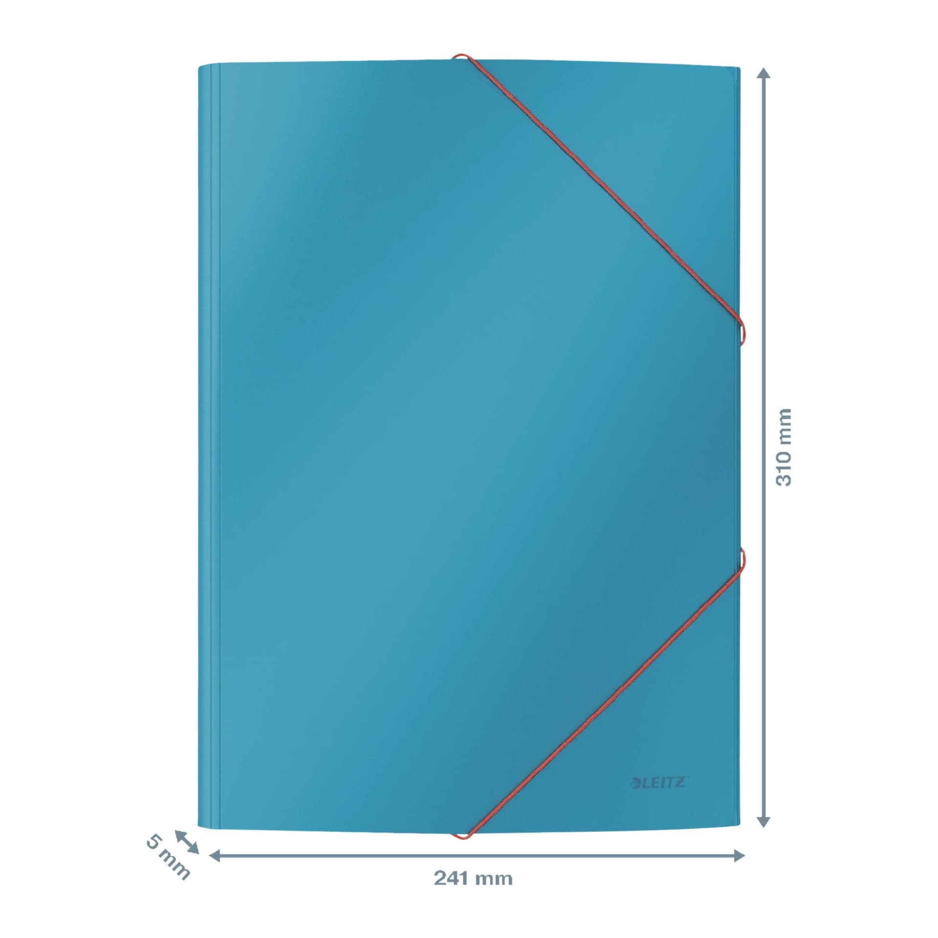 Elastomap Leitz Cosy A4 3-kleps blauw 3
