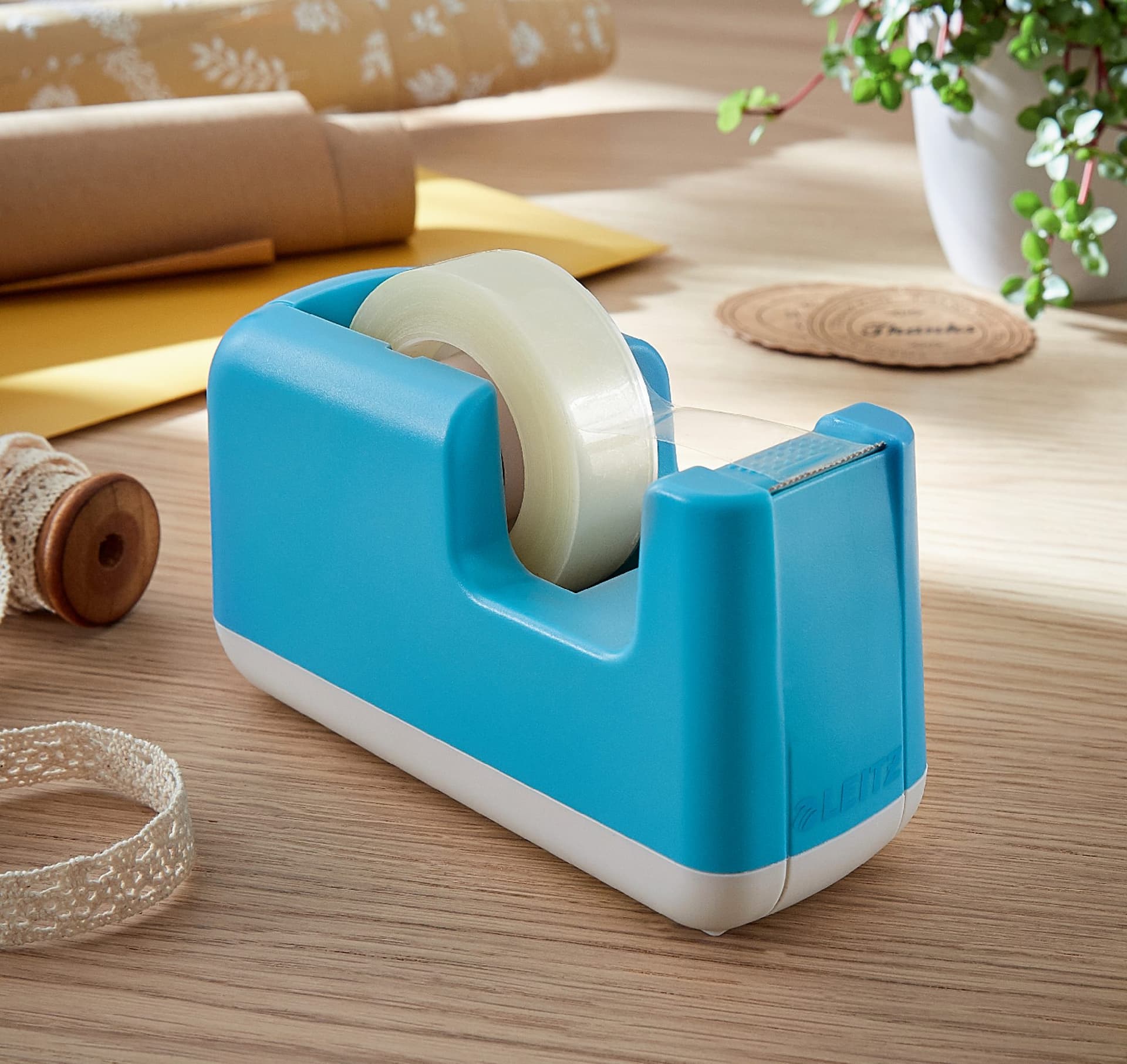 Plakbandhouder Leitz Cosy blauw 3