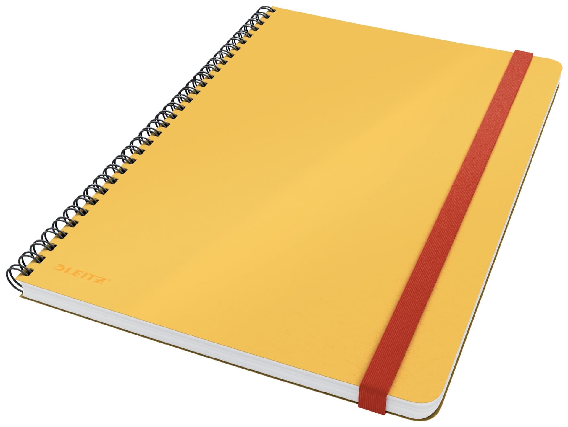 Notitieboek Leitz Cosy B5 160blz 100gr spiraal lijn geel 2