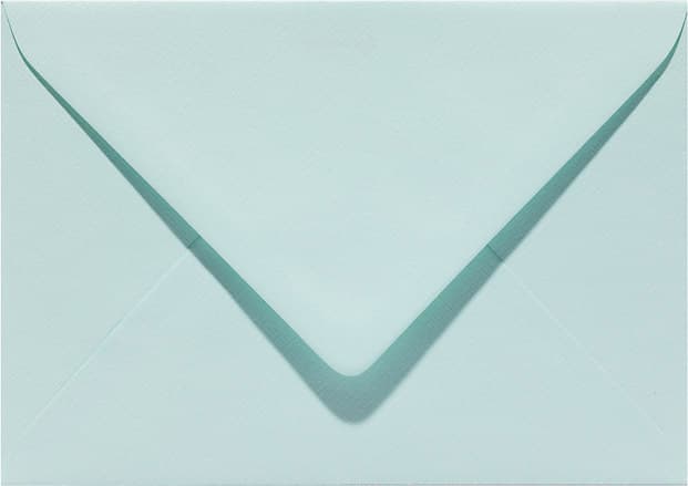 Envelop Papicolor EA5 156x220mm zeegroen pak à 6 stuks