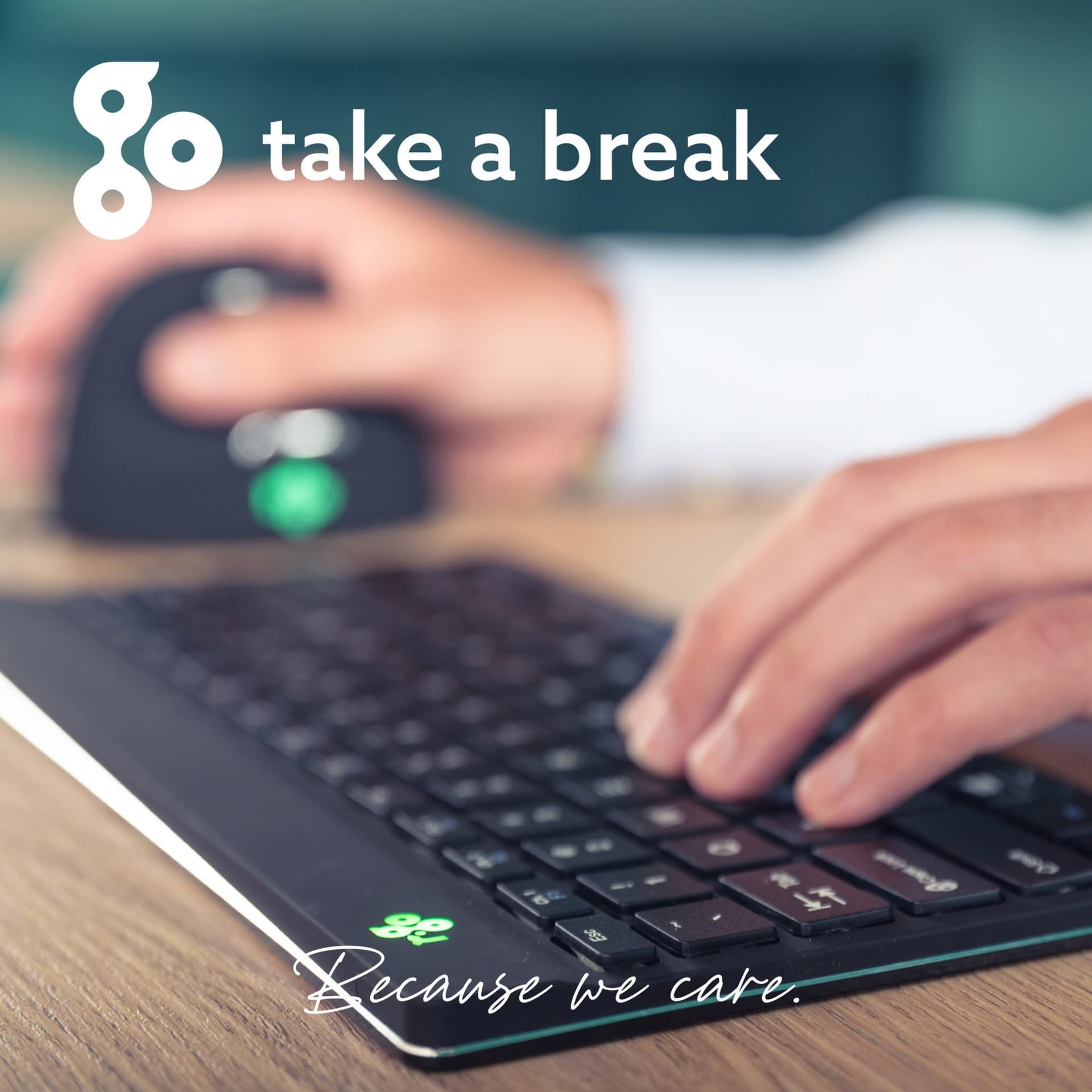 Toetsenbord R-Go Ergonomisch Compact Break QWERTY zwart 3