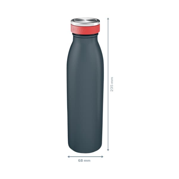 Drinkfles Leitz Cosy geïsoleerd fluweel grijs 500ml 2