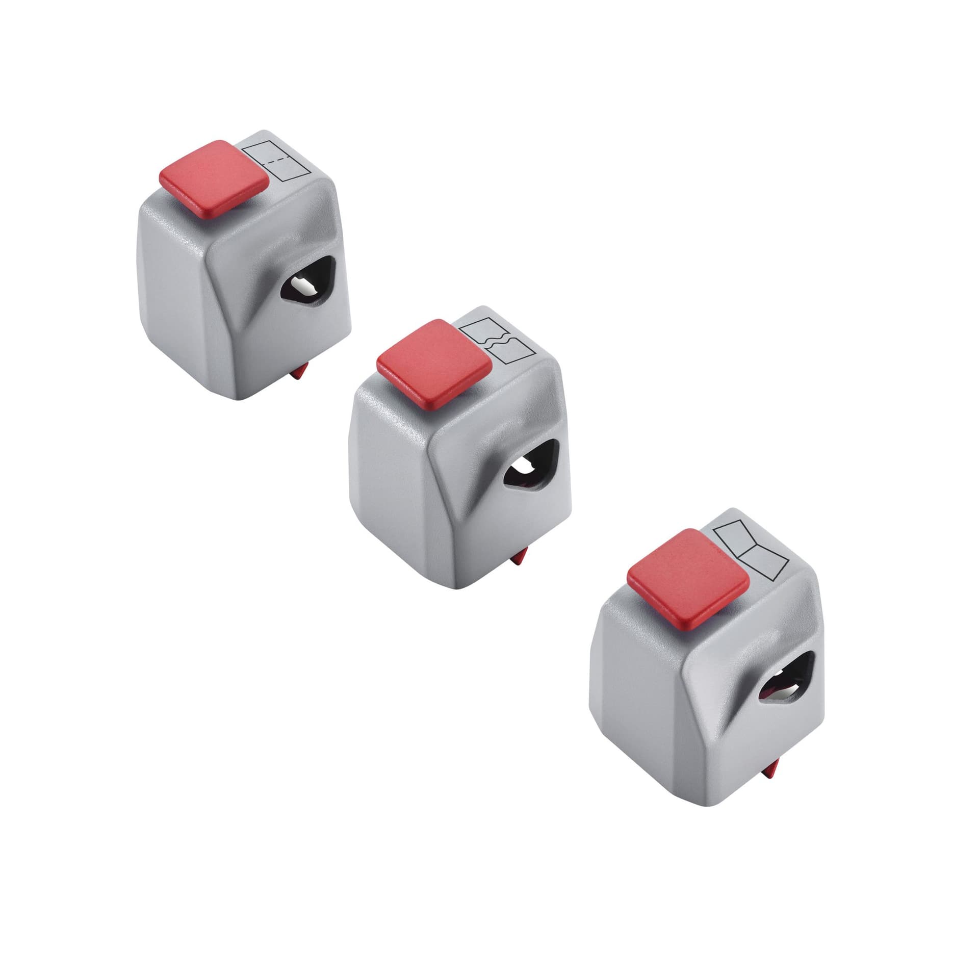 Creatiefset snijmachinekoppen voor Dahle 508 met driehoekige glijstang 2