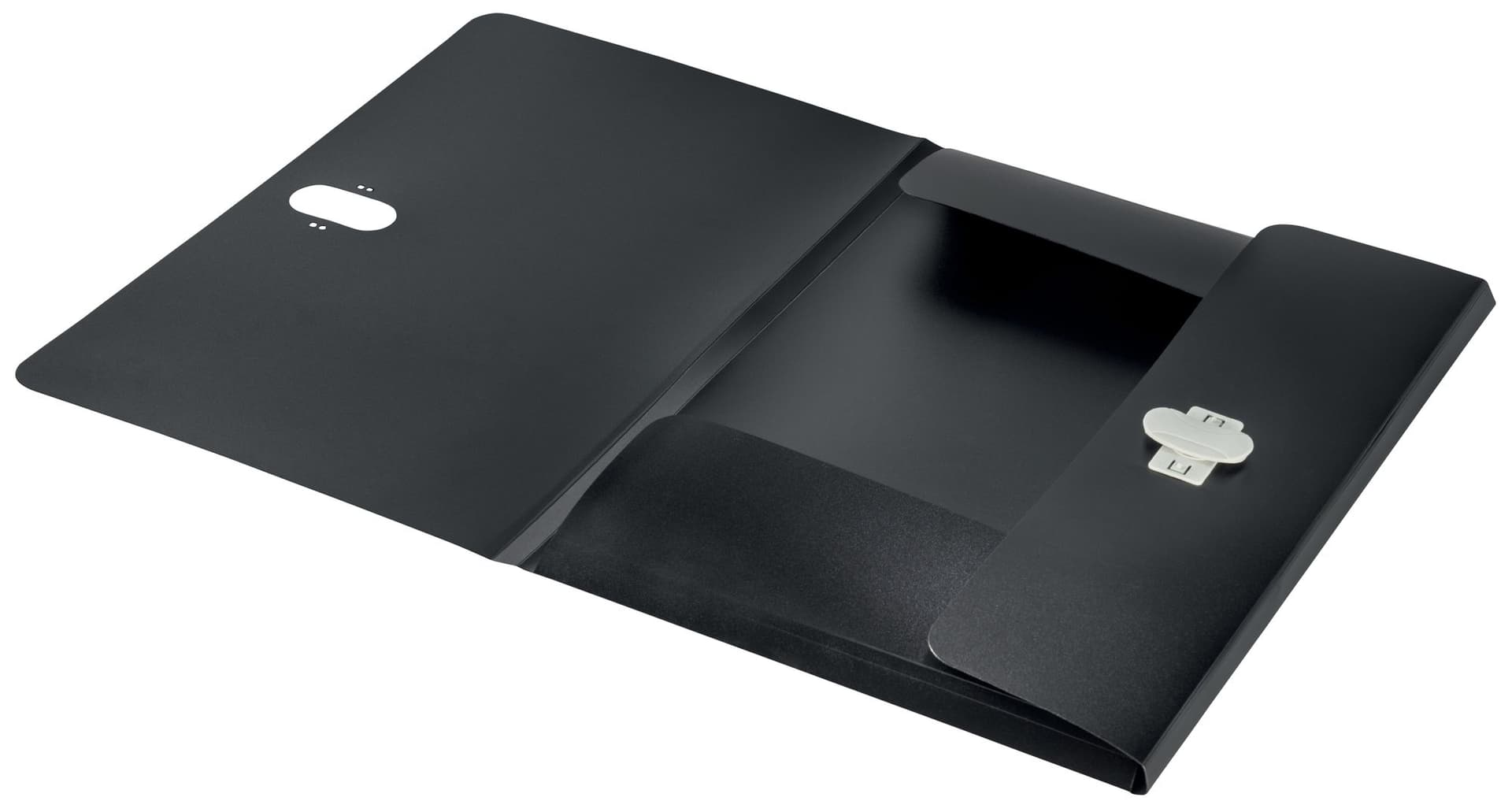Dossiermap Leitz Recycle A4 3-kleps PP zwart 5