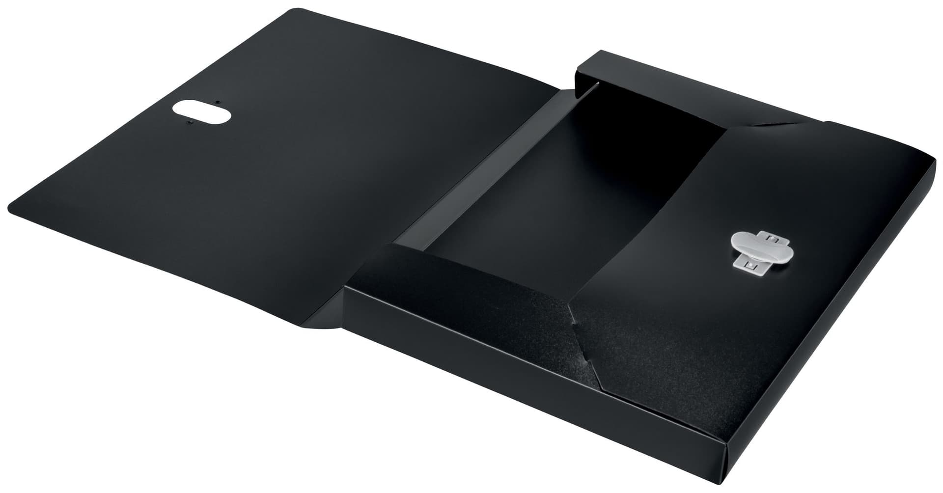 Documentenbox Leitz Recycle A4 PP zwart 7