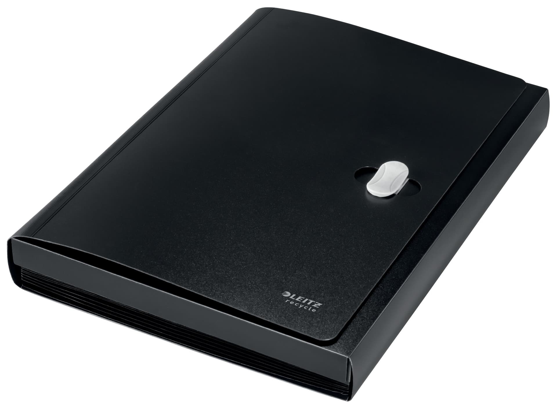 Projectmap Leitz Recycle A4 5-vaks PP zwart 3