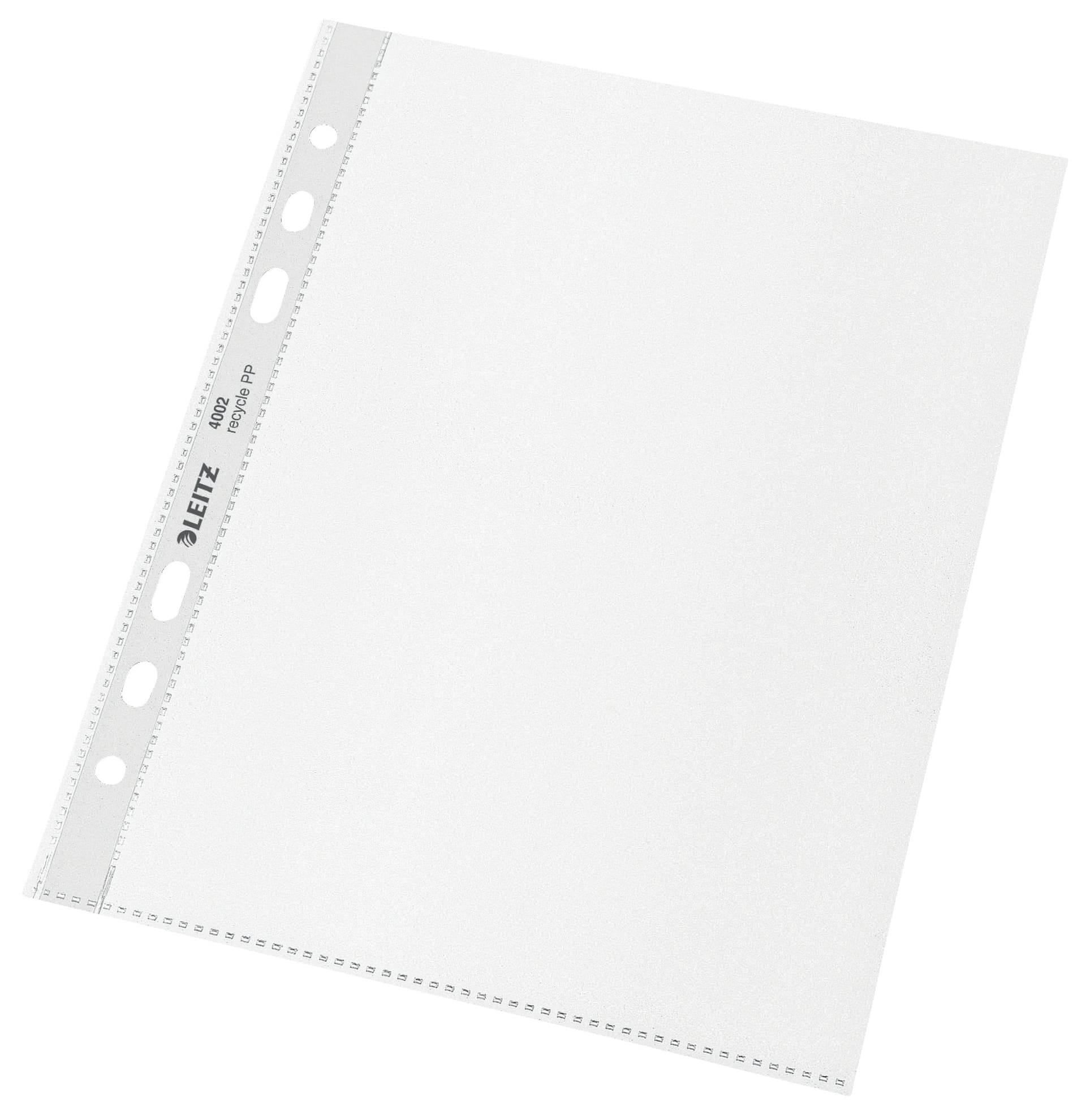 Showtas Leitz Recycle 100µ 6-gaats PP A5 transparant 25 stuks 4