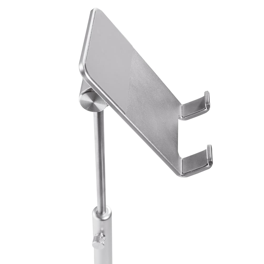 Telefoonstandaard Neomounts DS10200SL1 in hoogte verstelbaar zilver 3