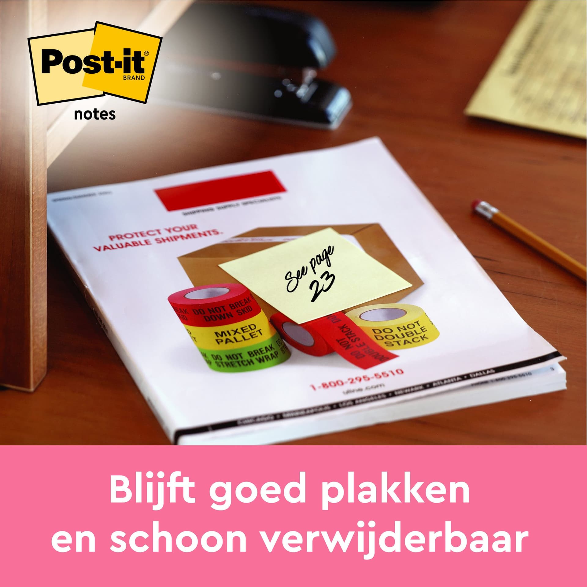 Memoblok Post-it Notes 6810 38x51mm canary yellow 3 stuks 3